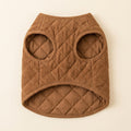 JEXNORIVA™ Northfield Quilted Corduroy Dog Vest – Premium Fall Pet Jacket & Puppy Outerwear