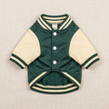 JEXNORIVA™ Metro Varsity Pet Jacket – Dog Bomber Jacket & Modern Streetwear Puppy Clothes